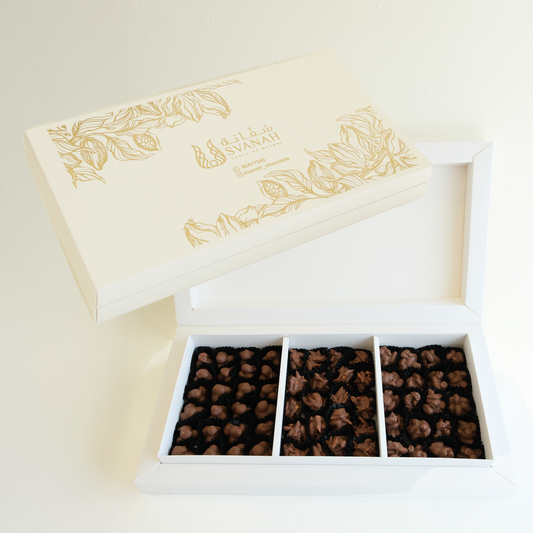 Mixed Nuts Rectangle Chocolate Box