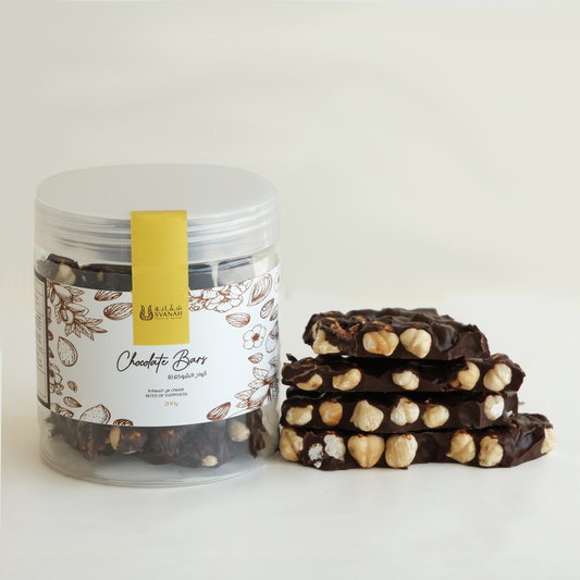 Dark Chocolate Hazelnut Bars