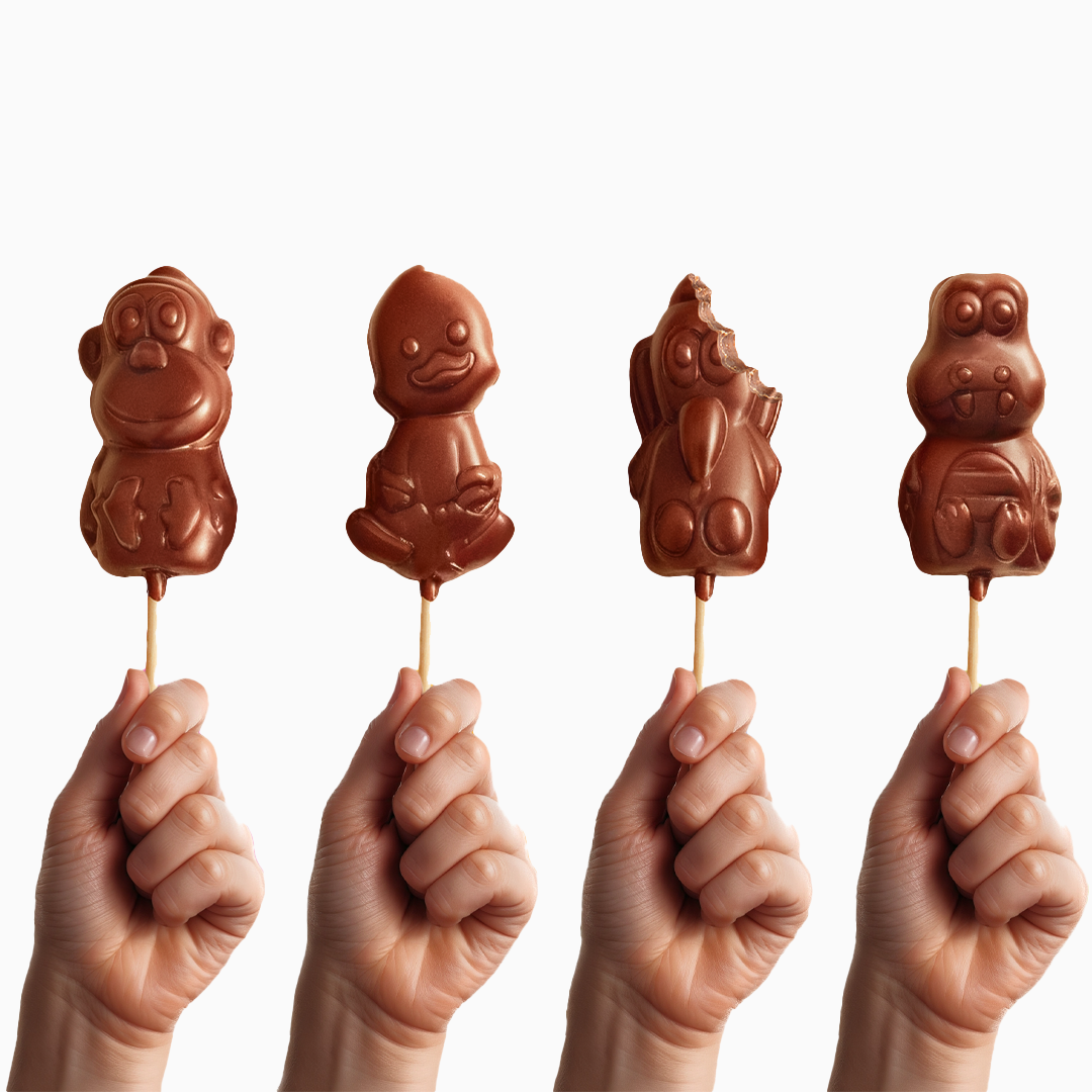 Chocolate Lollipop Stick - Single Piece
